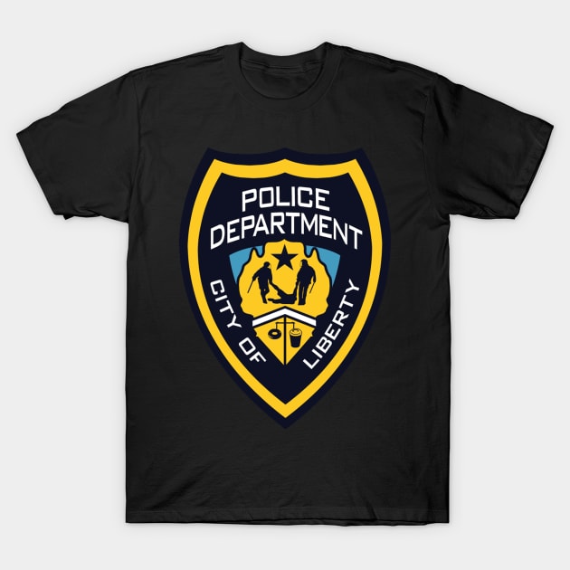 police departement of LC T-Shirt by letsholo